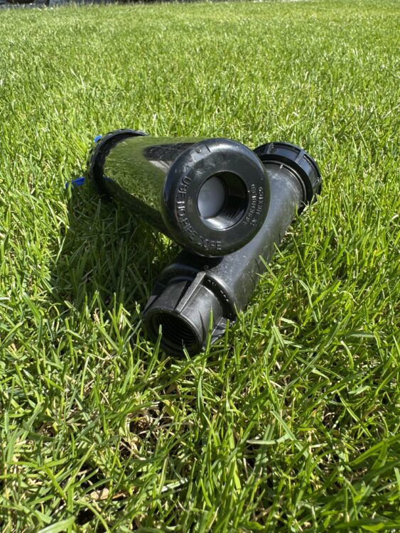 Budowa zraszacza statycznego RainBird 1804 oraz RainBird 3504 widok od dołu