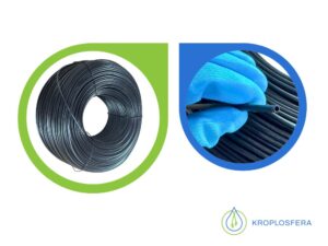 Wężyk PE D-5 x 3.0 kroplujący 1mb