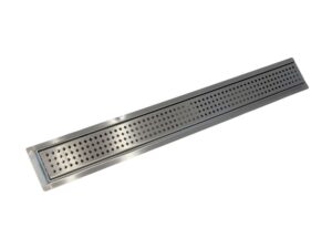 Odpływ liniowy KESMET KF z flanszą i odpływem plastikowym